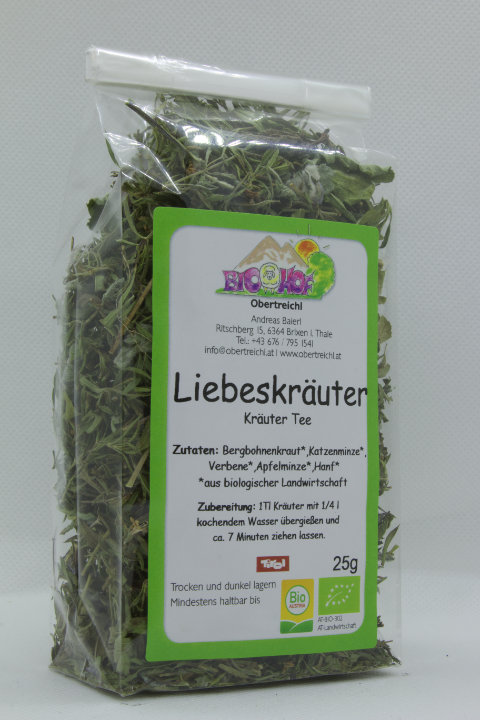 Liebeskräuter Tee BIO